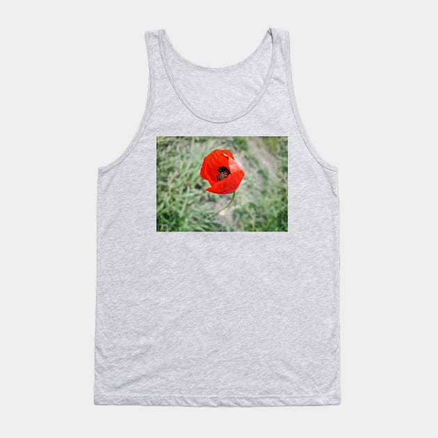 poppy Tank Top by psychoshadow